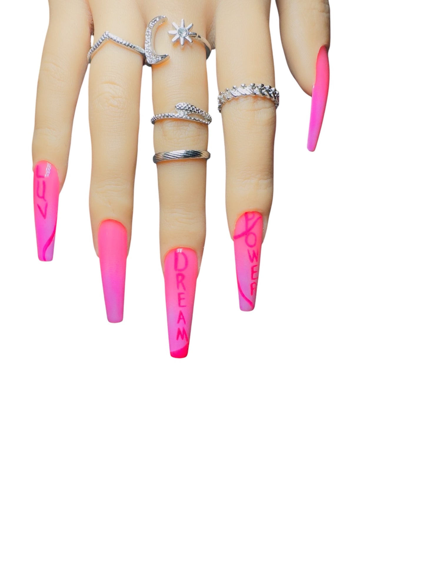 Pink Dream Press-On Nails-Medium